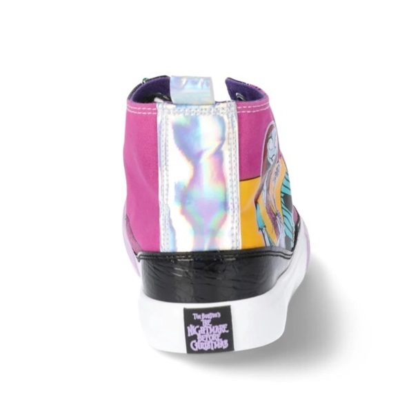 Disney Unisex Nightmare Before Christmas High Top Lace Up Sneaker Size 9 (10W) - Picture 7 of 14